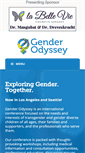 Mobile Screenshot of genderodyssey.org